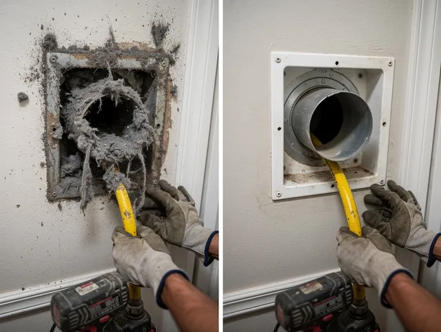 Expert gas dryer vent cleaning by Bedford Dryer Vent Cleaning in Bedford