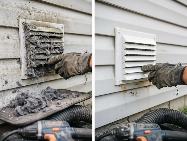Residential dryer vent cleaning by Bedford Dryer Vent Cleaning in Bedford